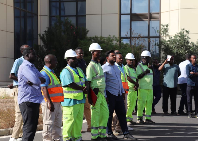 Warehouse construction